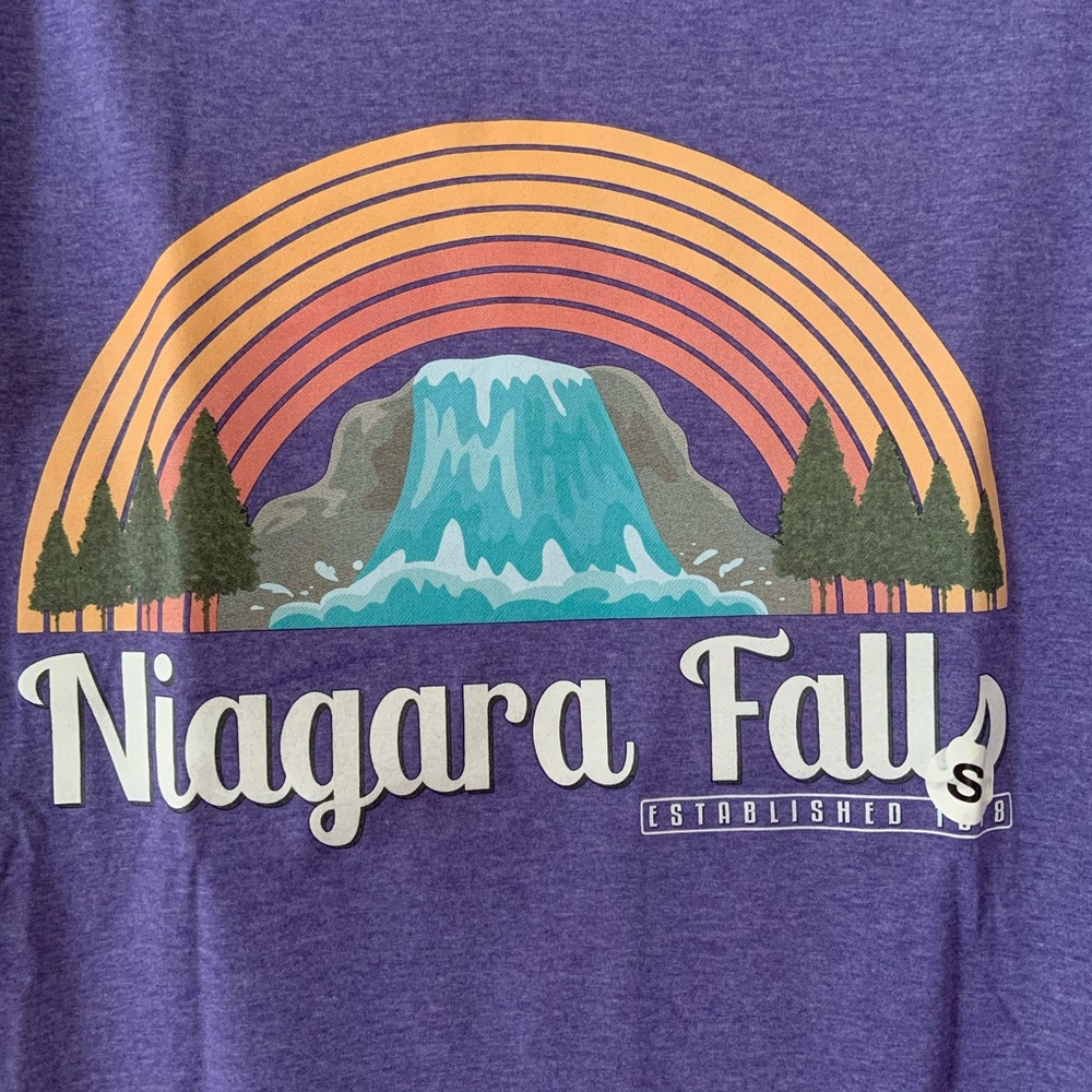Niagara Falls Souvenir T-shirt Est. 1678